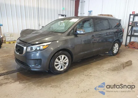 2016 Kia Sedona Lx from USA, damaged, VIN KNDMB5C18G6178971